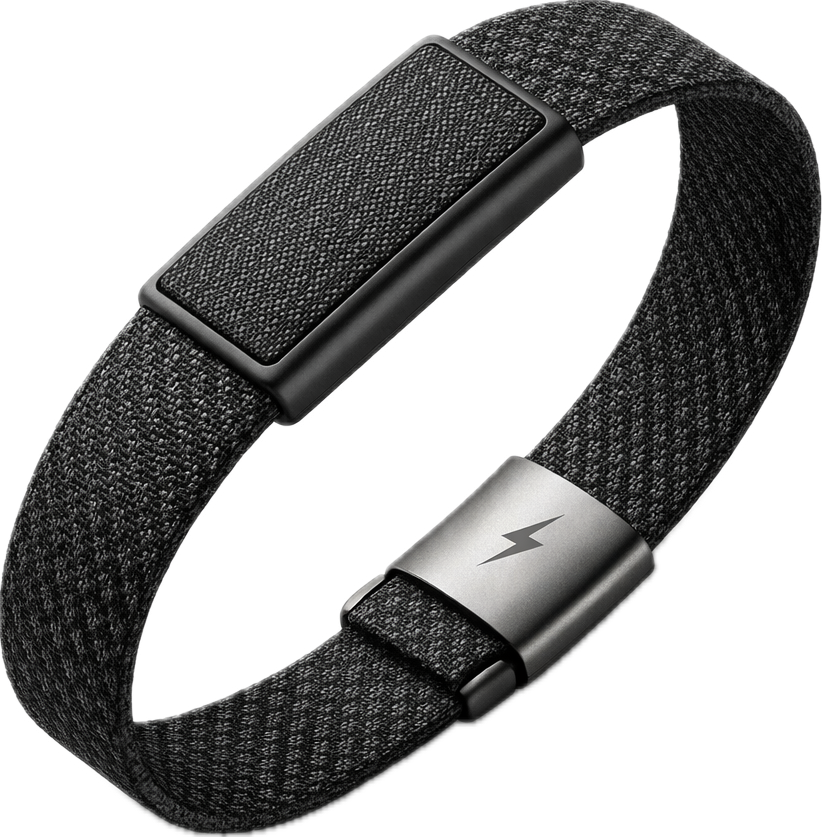 Pact Stealth Black fabric band